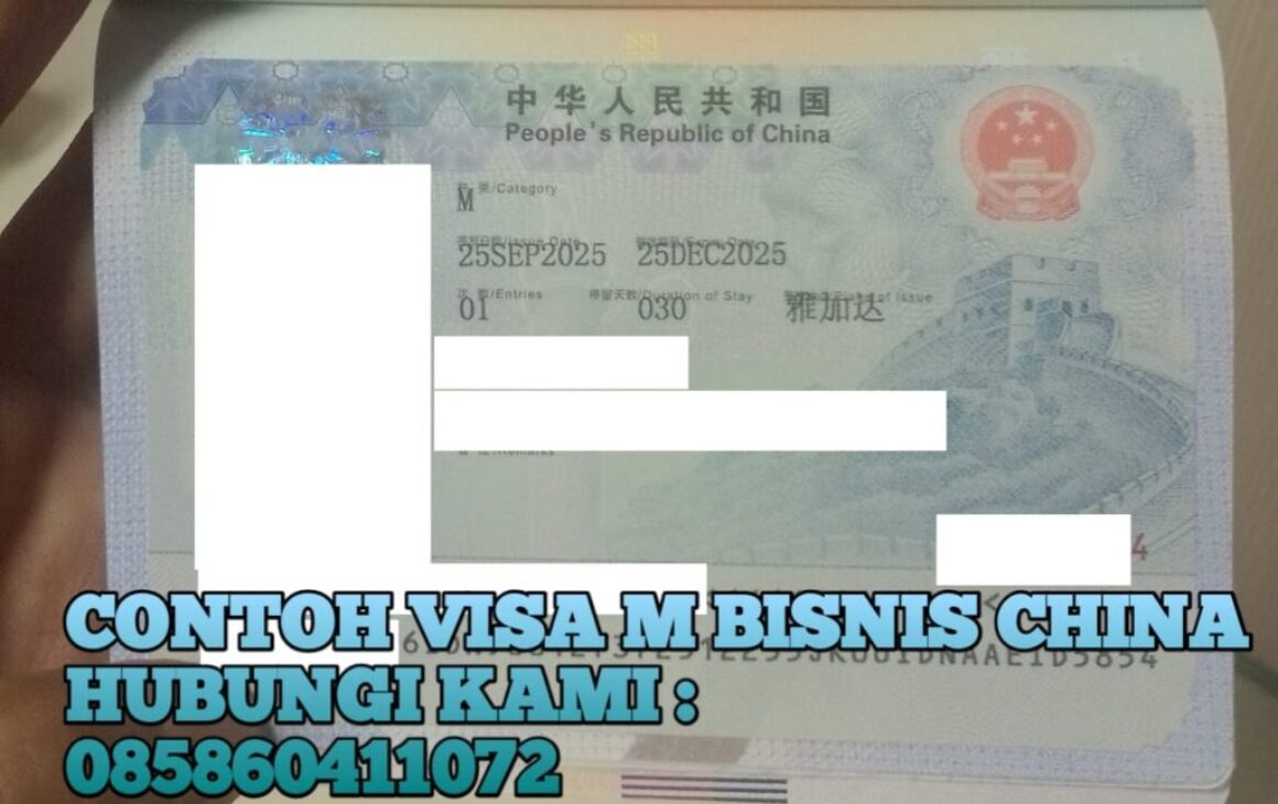 Jasa urus visa china